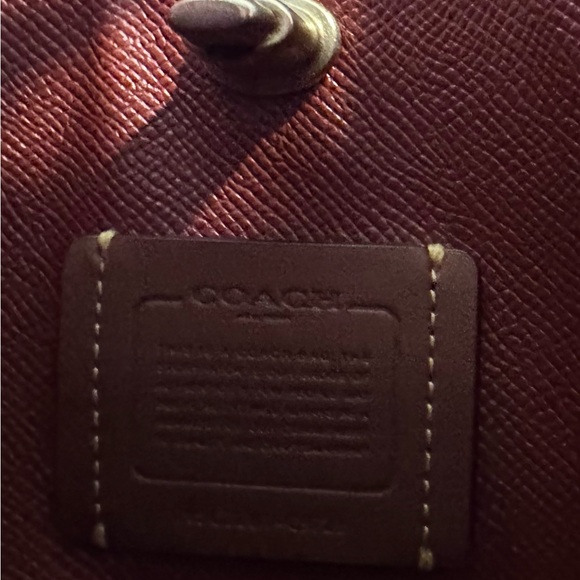 Coach Brown and Yellow Floral Tote - Picture 6 of 12